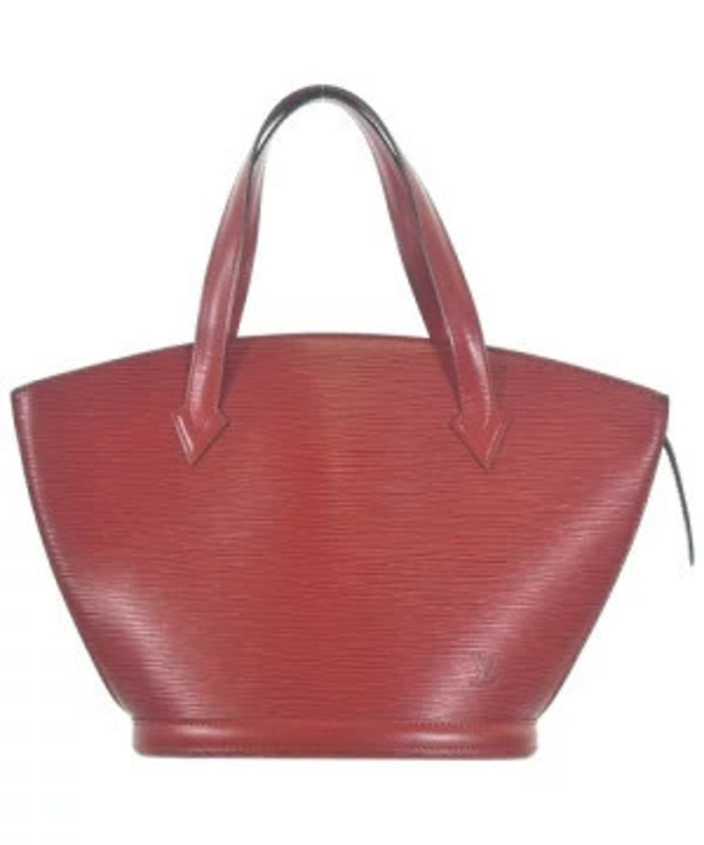 Louis Vuitton Saint Jacques Epi Leather Tote Bag Red